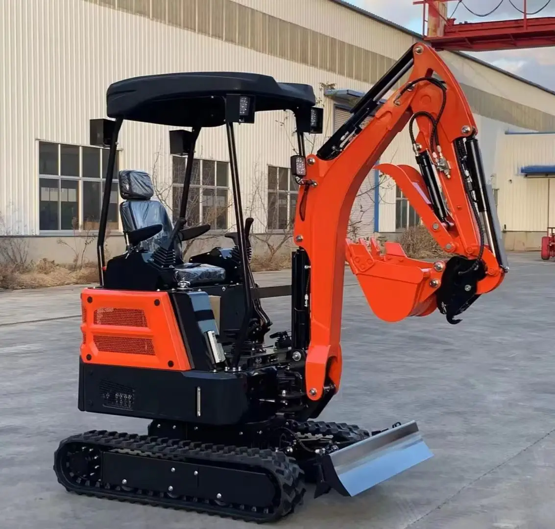 Petite pelle à cabine 2000kg, mini petite pelle 2t pour jardin et ferme, à vendre