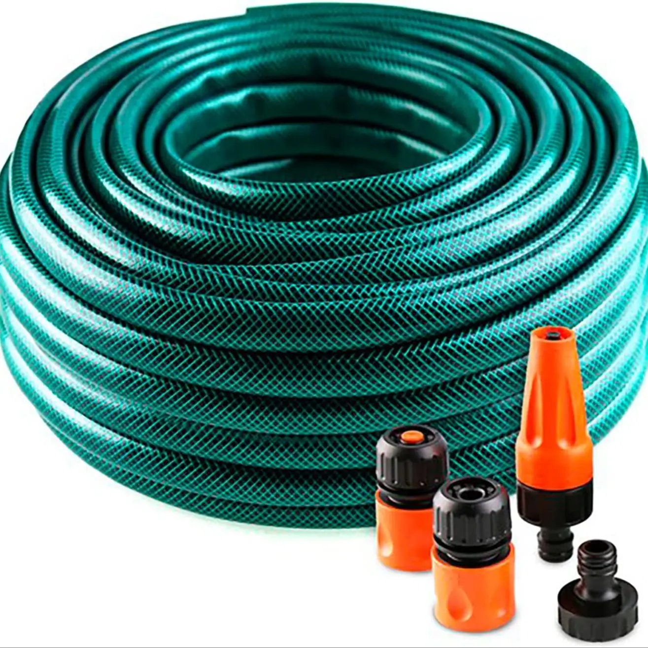 Tubo da giardino retinato a 4 strati AQUASAN PLUS mm.19 (3/4) x 50 metri - https