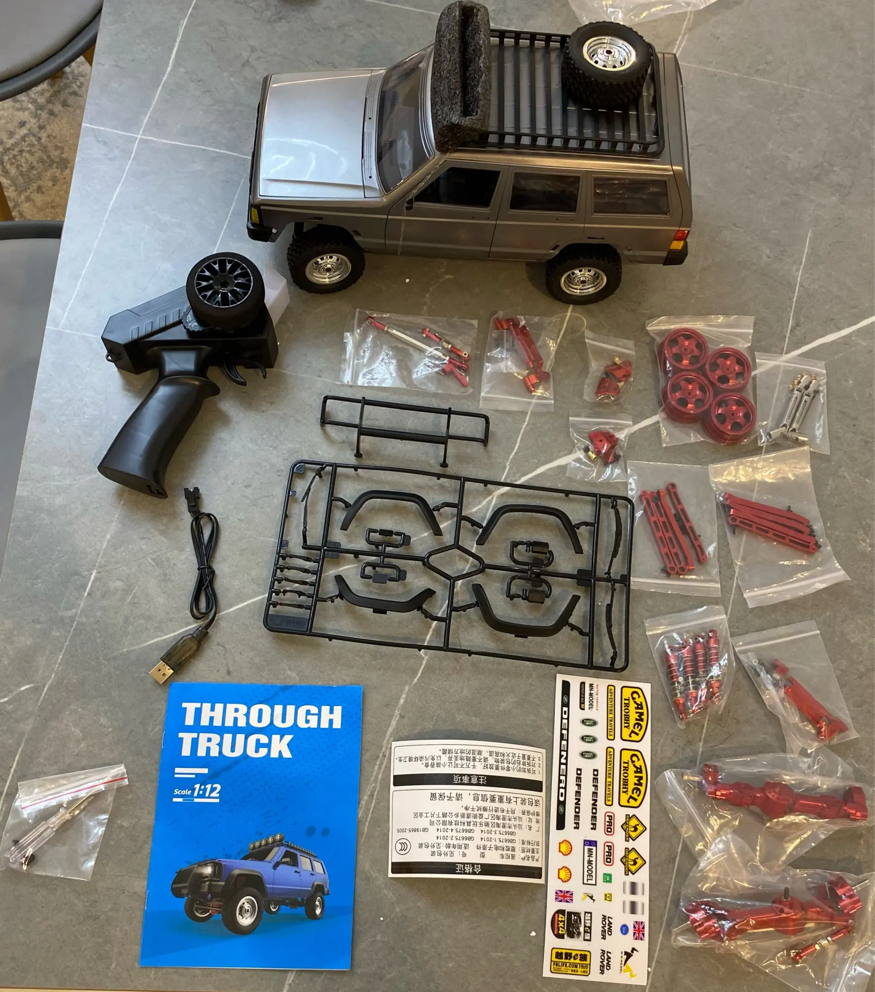 MN78 1:12 Full Scale MN Model RTR Version RC Car 2.4G 4WD 280