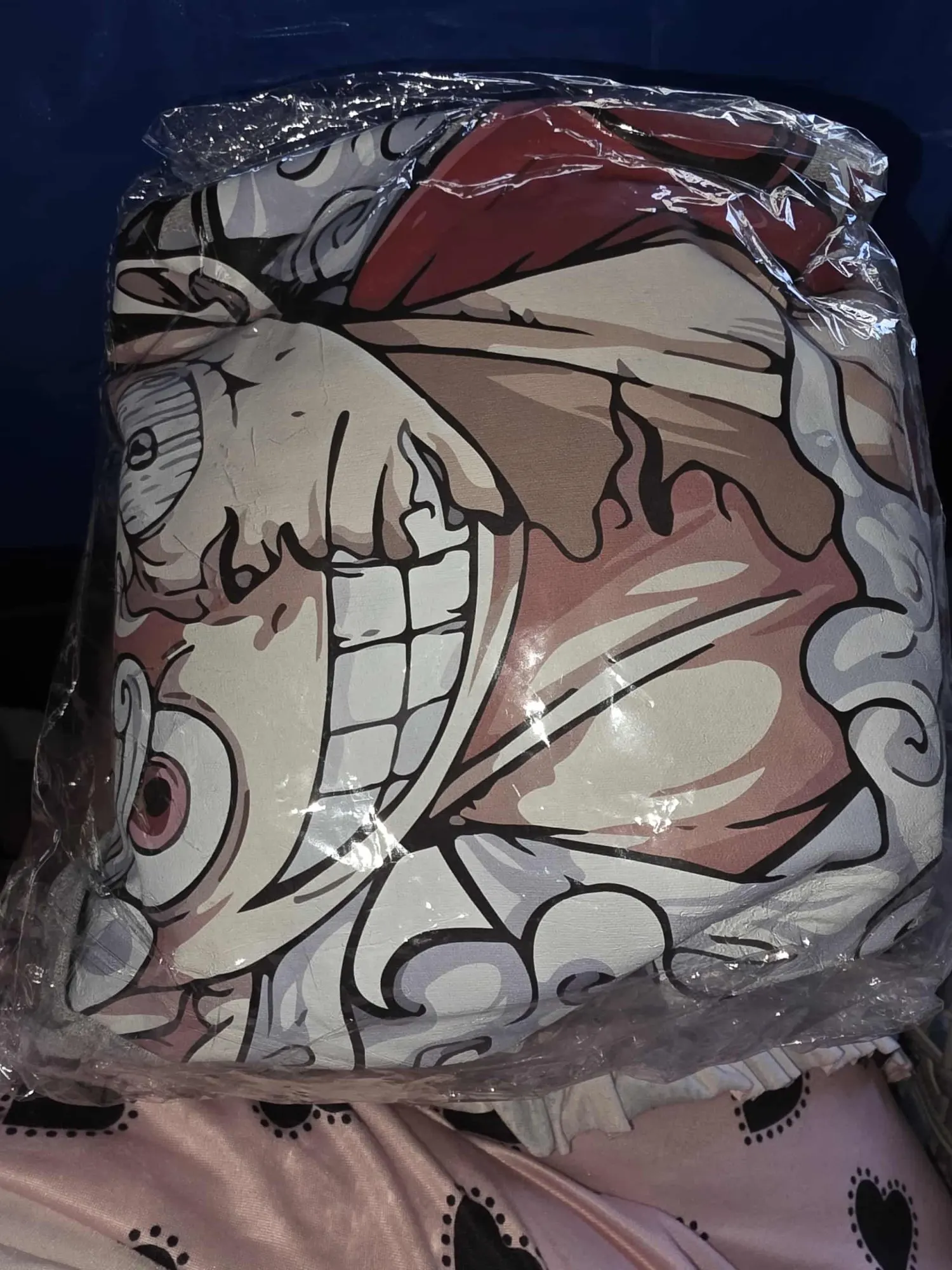 One Piece Gear 5 Luffy Hoodie – Zip-Up Anime Jacket with Sleeve Graphics (Multiple Colors)