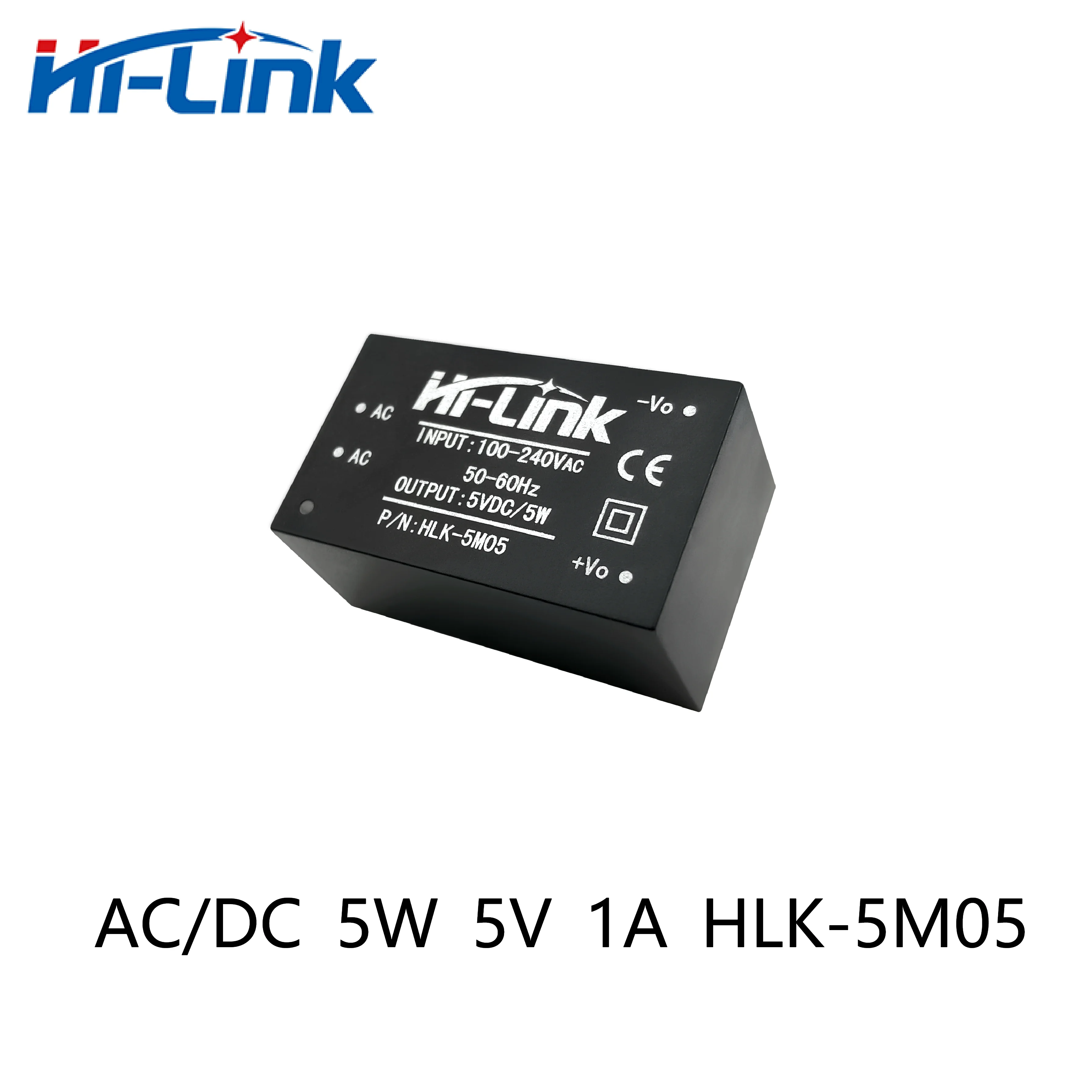 Switching Power Supply Power Supply Power Adapter Hi-Link 5M05 5V 5W 1A Output AC DC Power Supply Transformer HLK-5M05 Mini Size Isolated Convertor