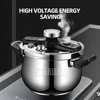 Household large capacity Pressure Cooker 304 Stainless Steel Pressure Cooker Gas Stove Induction Cooker Universal 5