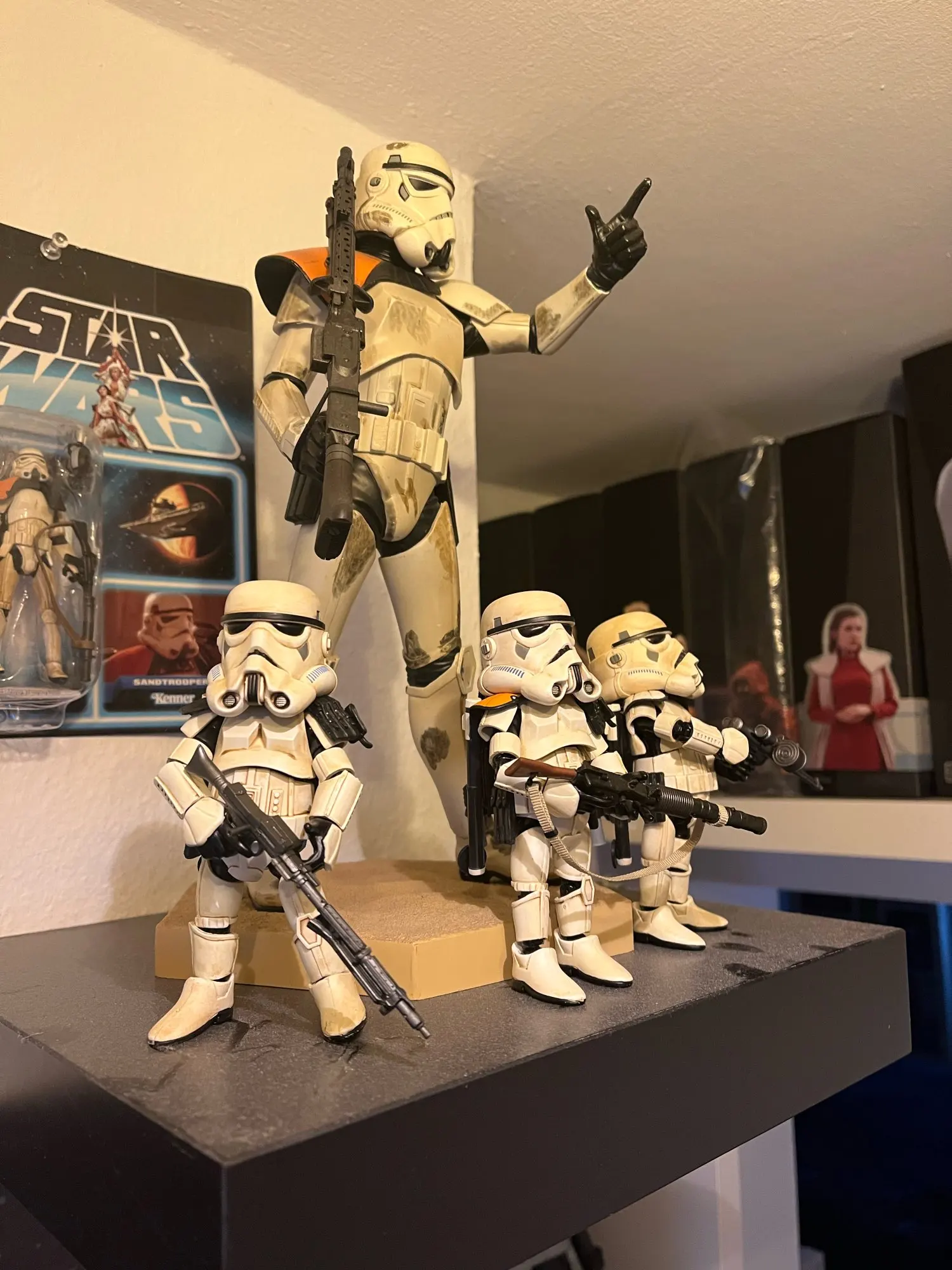 Herocross Star Wars clone trooper Sandtrooper Imperial Stormtroope