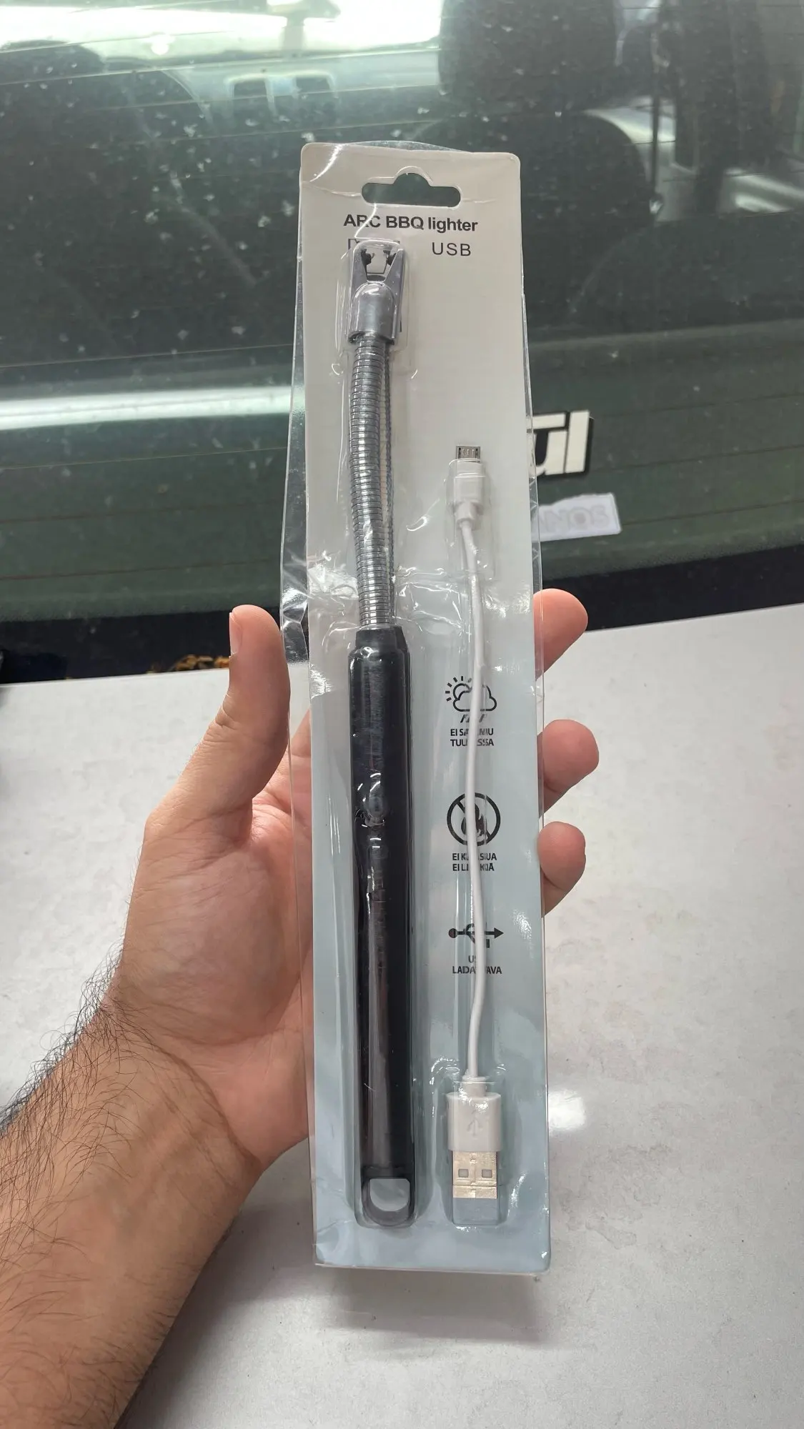 Acendedor Fogão Churrasqueira Isqueiro Eletrônico Recarregável USB - Neverdie Store photo review