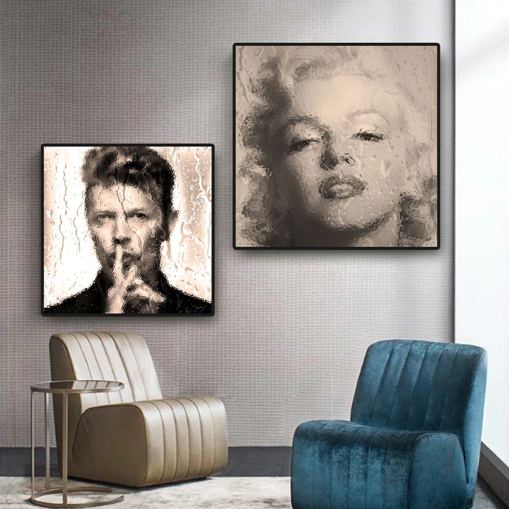 

Retro Classic Women's Portrait Printed Poster Famous Figures Canvas Art Home Living Room Gallery and Home Decor Painting Gifts