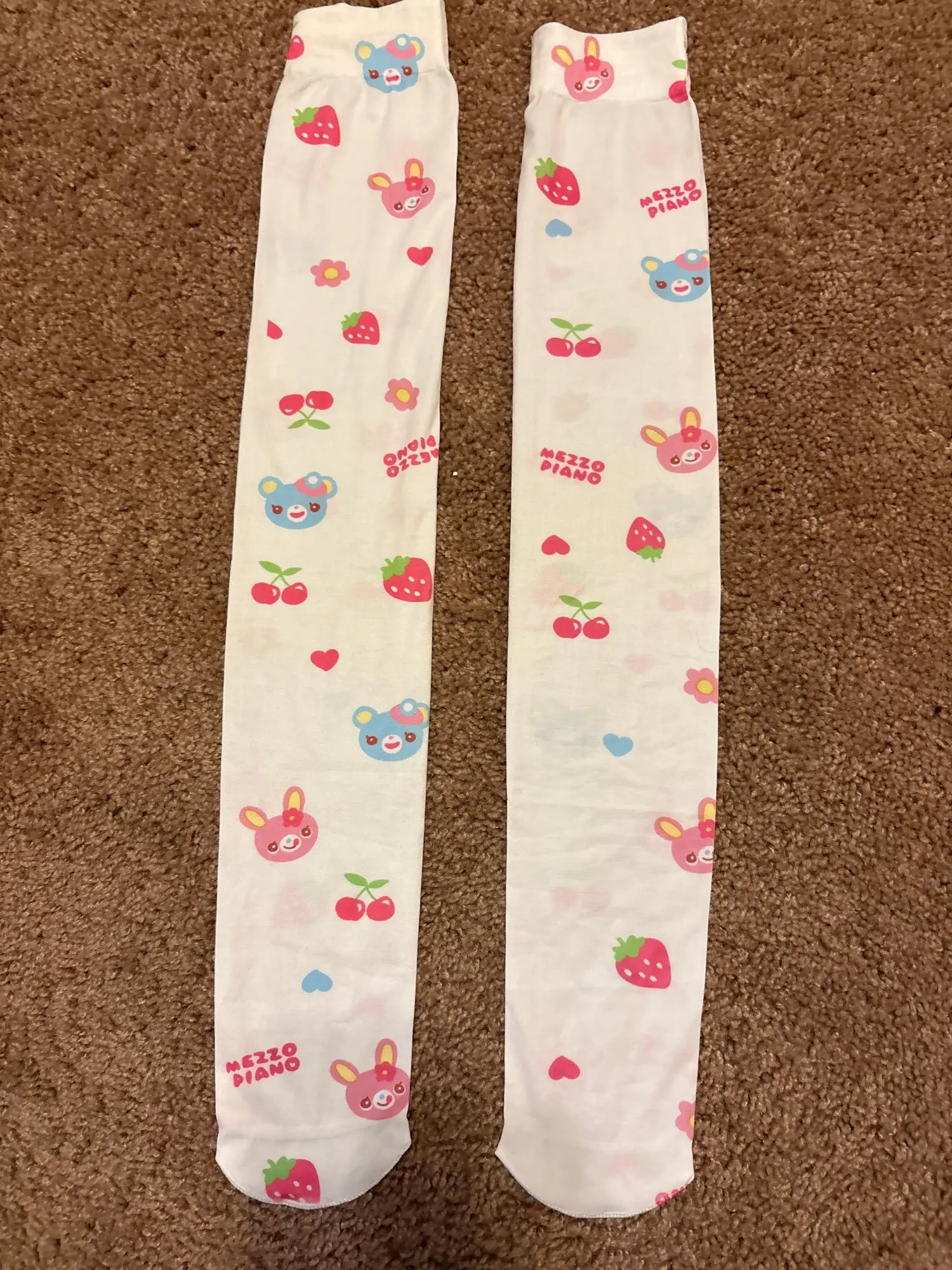 Bunny Strawberry Socks and Sleeves photo review