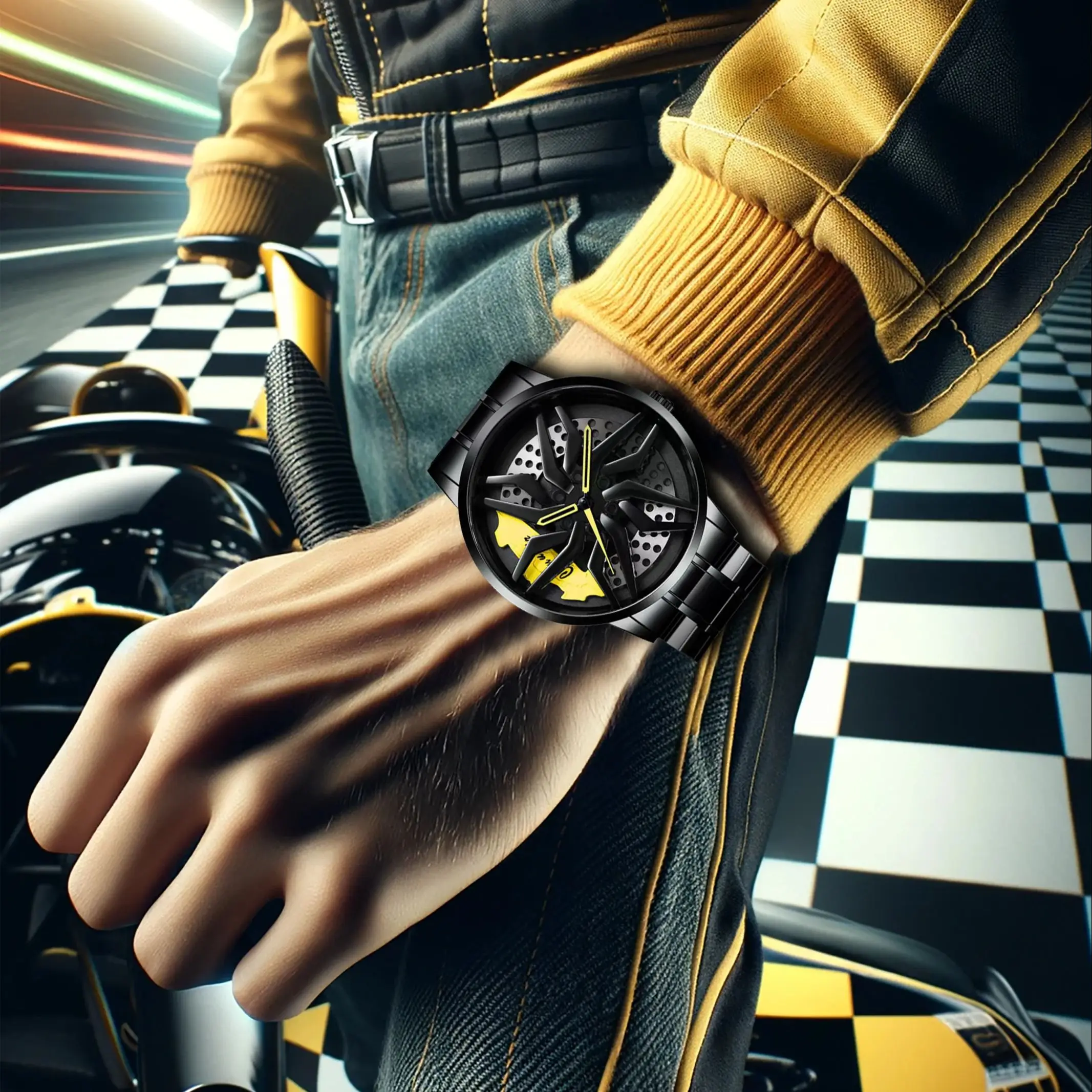 Men’s Luminous Business Quartz Watch – Elegant & Versatile 3