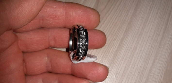Rostfritt stål roterbar parring högkvalitativ spinnerkedja roterbara ringar för kvinnor man punk smycken festgåva