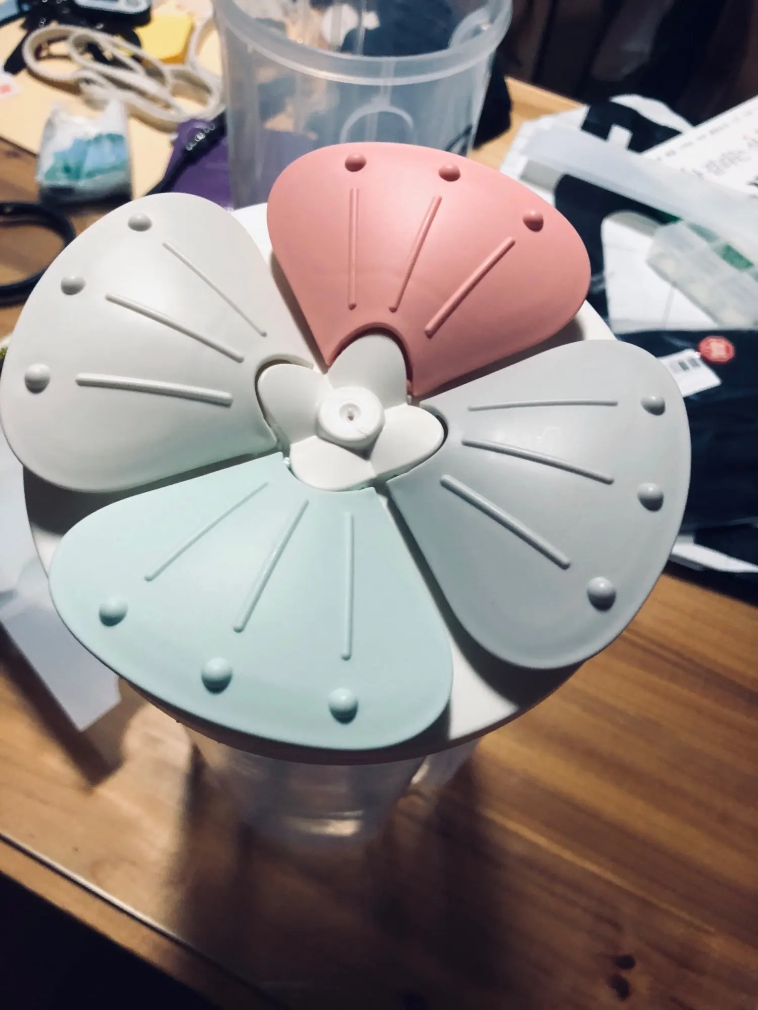 Grain Guard: Plastic Partition Storage Tank for Kitchen Household Essentials photo review