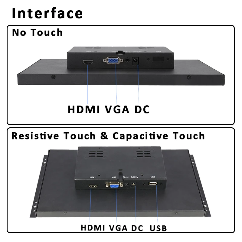 IPS    LCD     뷮 ġ ũ ÷ HDMI VGA 11.6 ġ 1920*1080 ο 