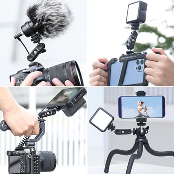 Ulanzi R102 Double 360° Ball Heads Magic Arm Holder with 1/4'' Screw Mount for Camera Video Light Monitor Photography 6