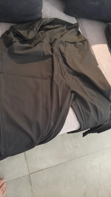 High-Waist Quick-Drying Yoga Jogger Pants photo review