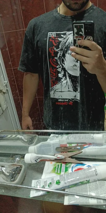 Gym Anime T Shirt Pump Cover Baki Hanma