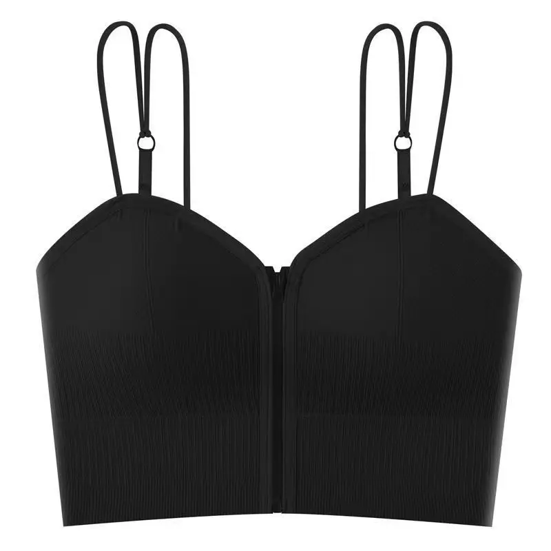 Bustier Zipper Front, Women Bra New Front Zipper