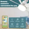 20.5-inch 40W ceiling fan with remote control LED light fan E27 base, intelligent silent ceiling fan for bedroom and living room 3