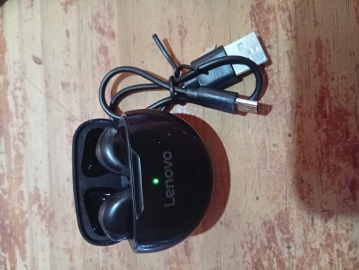 Lenovo HT38 TWS Bluetooth Mini Wireless Earbuds with Mic HD+ photo review