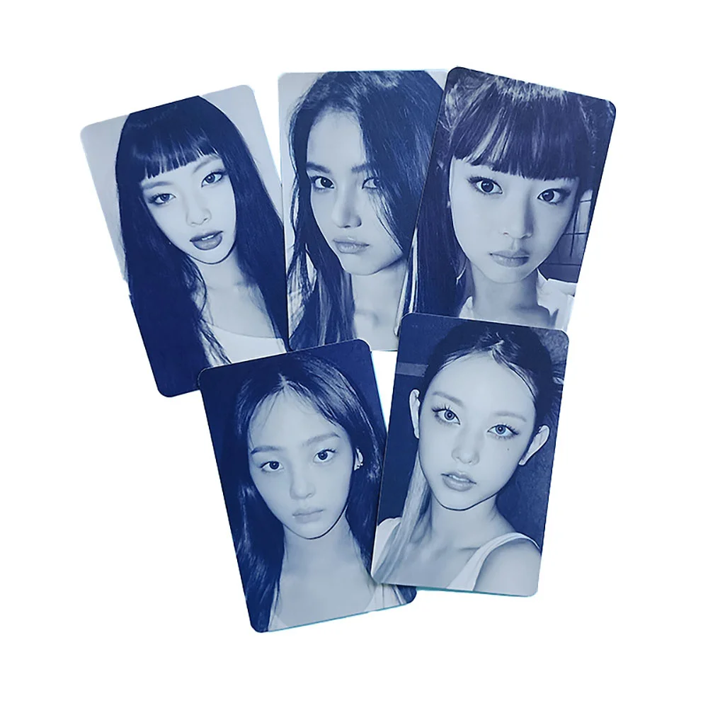 KPOP NewJeans 5 pçs/set Photocards Novo Álbum LOMO Card MINJI HANNI