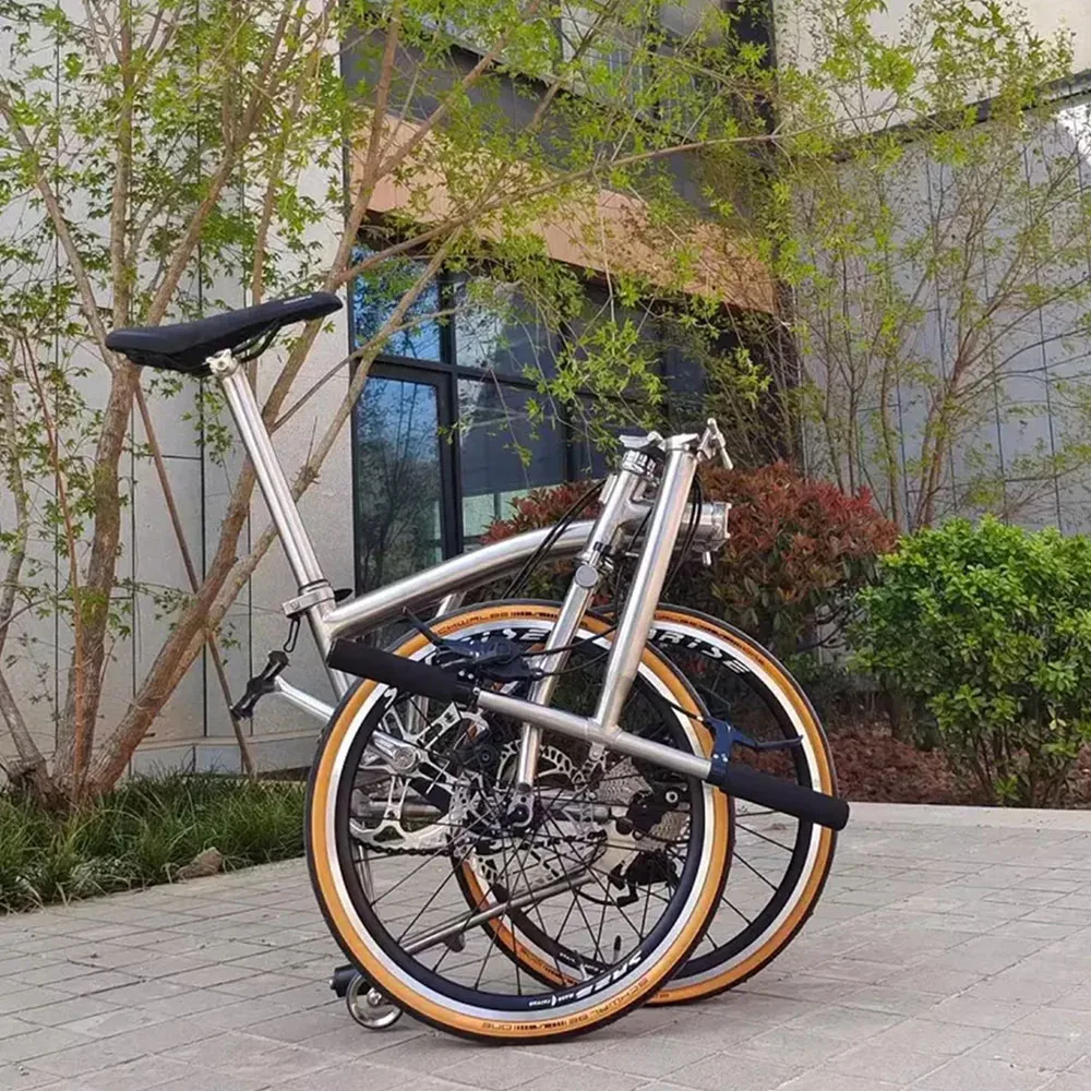 【PANLOVA】三つ折り折りたたみ自転車SHIMANO7段変速ディスクブレーキ PANLOVA】三つ折り折りたたみ自転車SHIMANO7段変速ディスクブレーキ