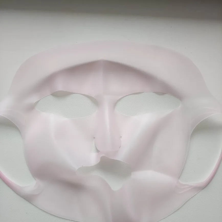 Silikon Ansiktsmask Återanvändbar Fuktgivande Lyftande Uppstramande Anti Skrynkla V Shape Face Firming Gel Sheet Mask Öron Fixed Hud Care photo review