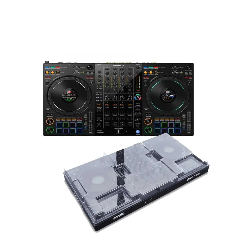 

Оригинальный Новый четырехканальный контроллер DJ для различных диджеев (черный)