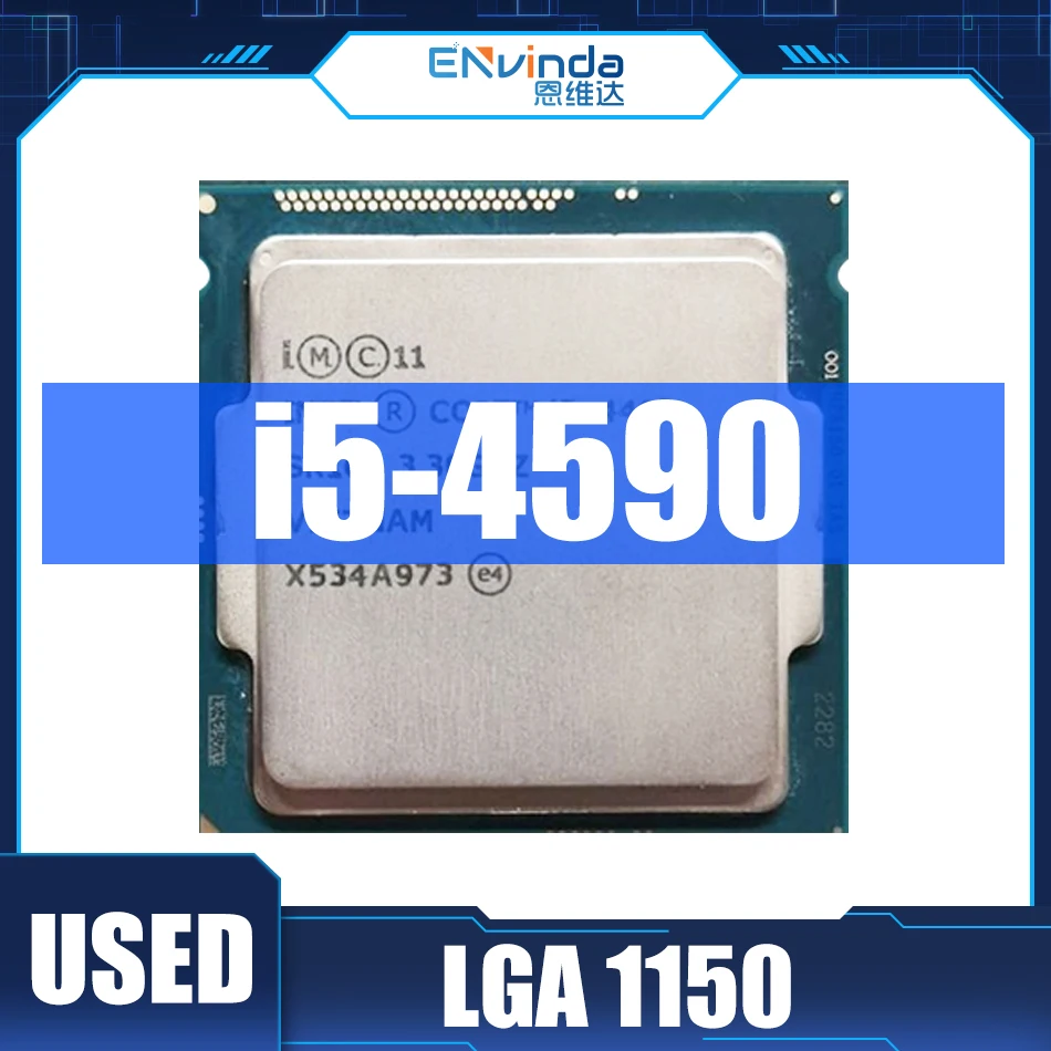 Use intel original core i5 4590 processor quad core 3 3ghz l3 6m 84w i5
