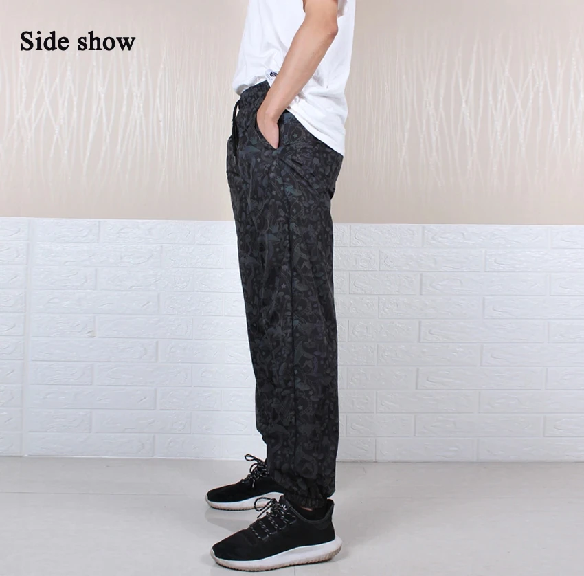 【新品未使用,タグ付き】FLOWER MOTIF SH.PANTS | MEN FLOWER DESIGNED PRINT WIDE PANTS -BLACK- | IN ONLINE STORE