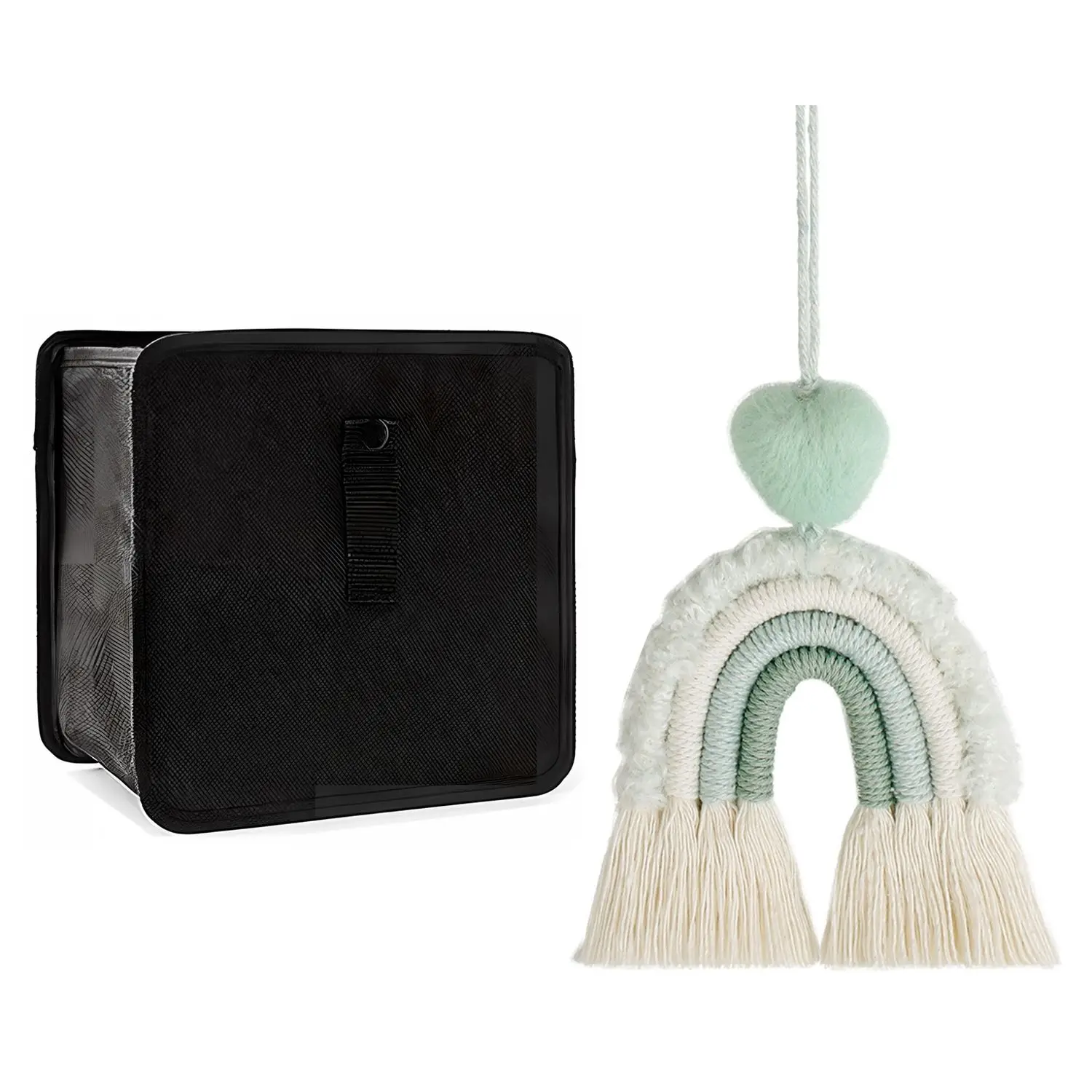 Foldable Car Trash Can & Leakproof Car Can, Portable And Hangable On The Back Of The Seat, Hanging Trash Bag Can Waterproof