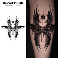 Wing  temporary tattoo sticker, waterproof magic tattoo, lasts to 15 days fake tattoo, semi permanent tattoo 1