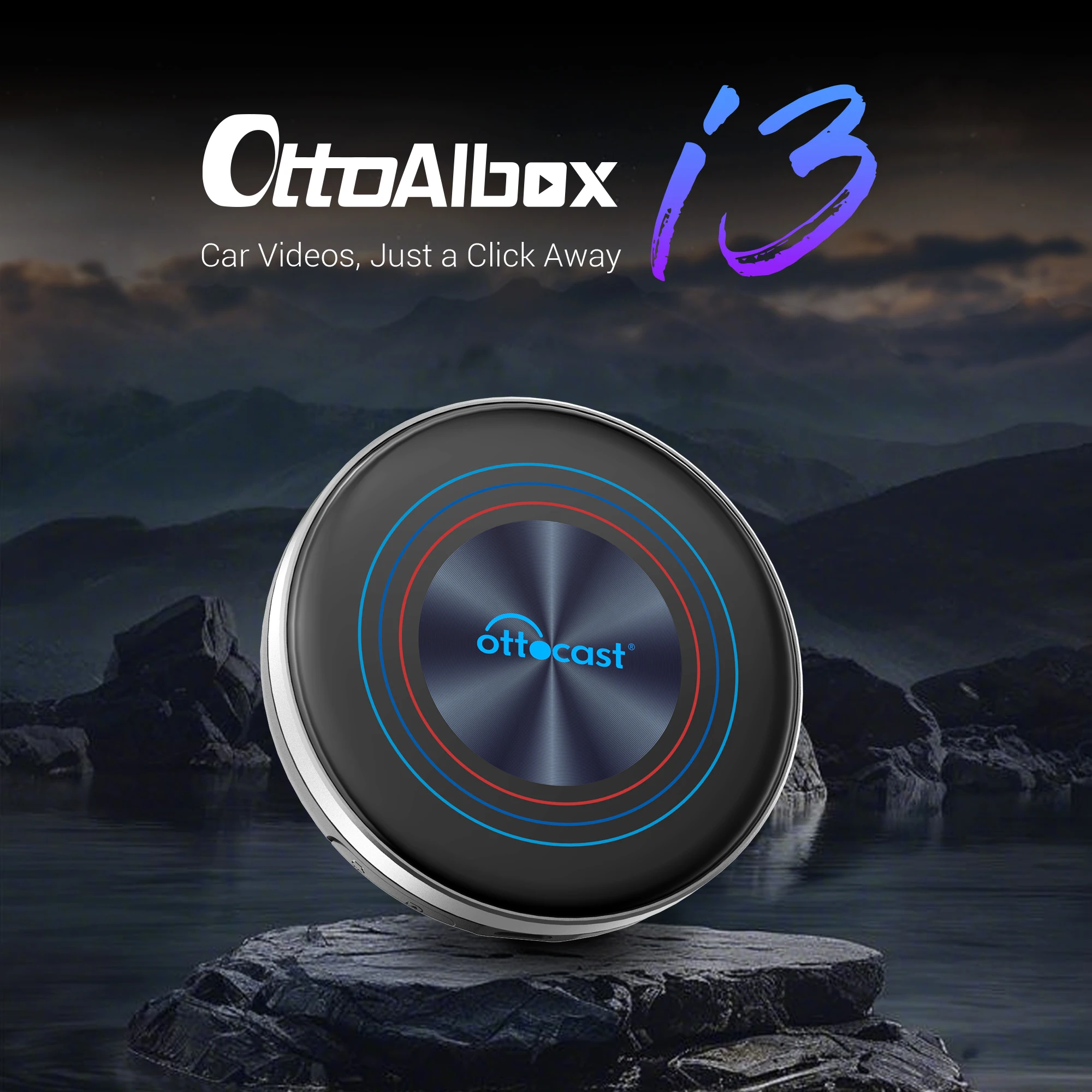 Car Entertainment System OTTOCAST I3 CarPlay AI Box For BMW