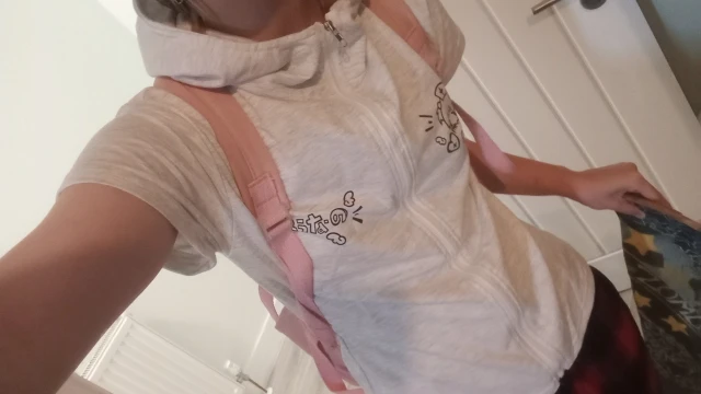 Midnight Neko Zip Hoodie - Yami Kawaii Aesthetic photo review