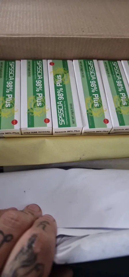 Crème engourdissante SPSSCIA ORIGINALE à 98 % pour microblading vert photo review