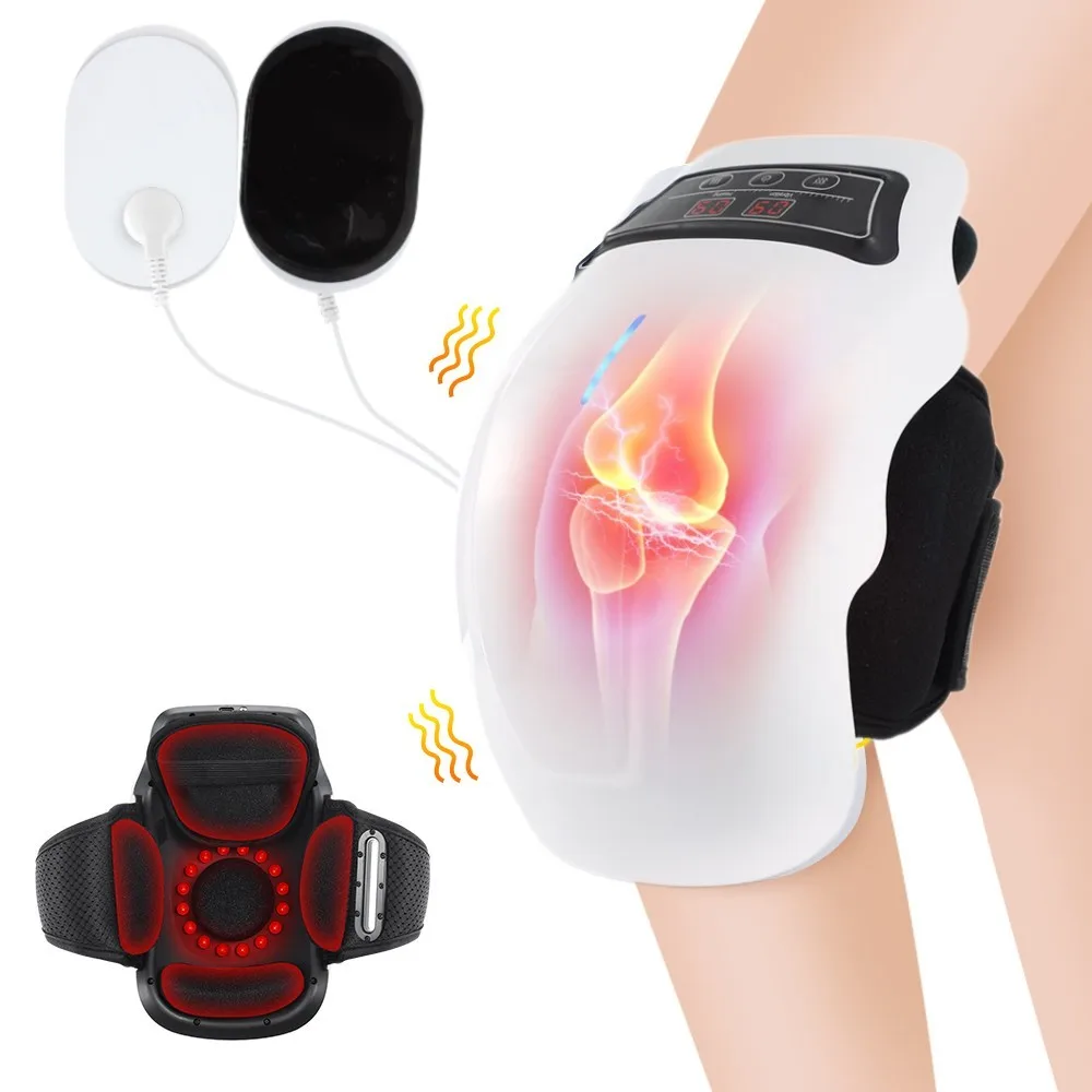 Electric Heating Knee Massager Vibration Physiotherapy