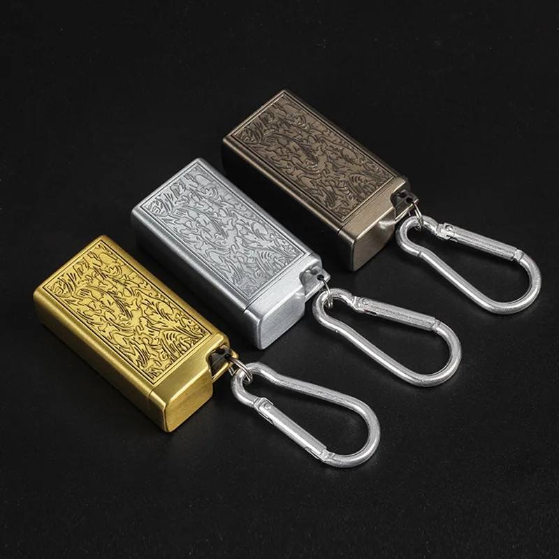 Portable Metal Ashtray with Climbing Hook for Outdoor Travel