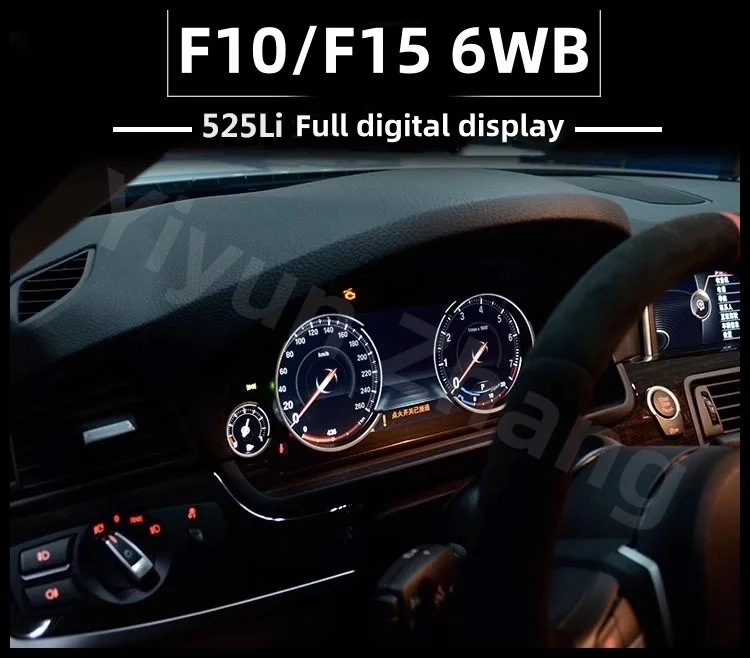 For BMW F-Series56 7 Series X3X4X5X6 Original Full LCD Instrument Panel 6WB, F10F12F02F25F26F15F16,F10 Full Digital Display