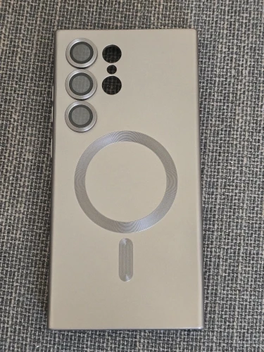 Luxury Magnetic Wireless Charging Matte Case photo review