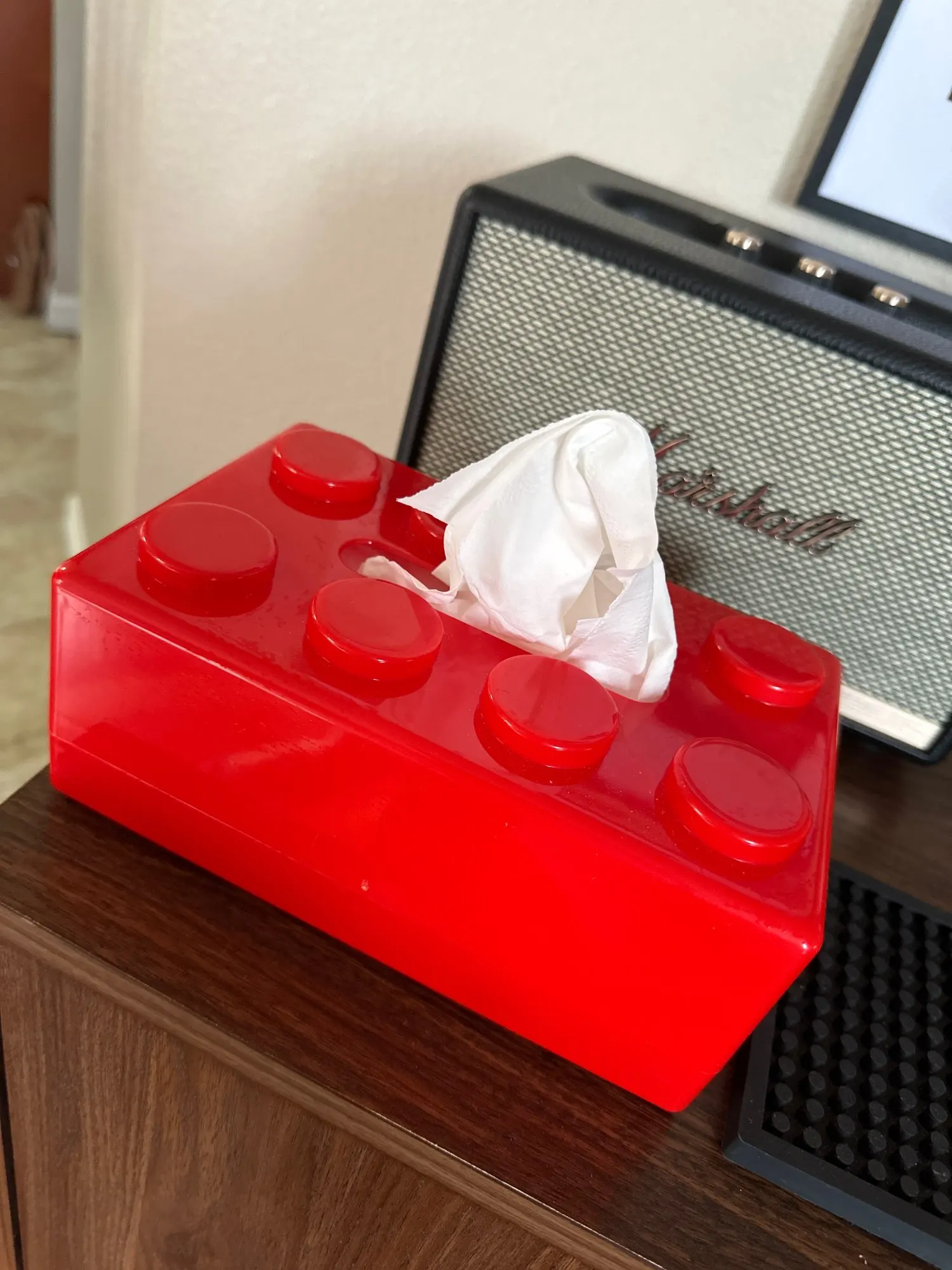 Building Block Decorative Tissue Box Cover, customer photo