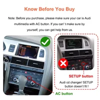 Wireless CarPlay Android Auto Decoder For Audi C6 A6 4f 2010-2012 Q7 4L 2012-2015 MMI 3G With BT Mirror Link AirPlay GPS Module 6