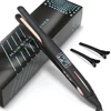 Mini Hair Straightener Curler Titanium Thin Plate Pencil Flat Iron For Short Hair Beard Pixie Cut Salon Styling Tool 100-240V 1