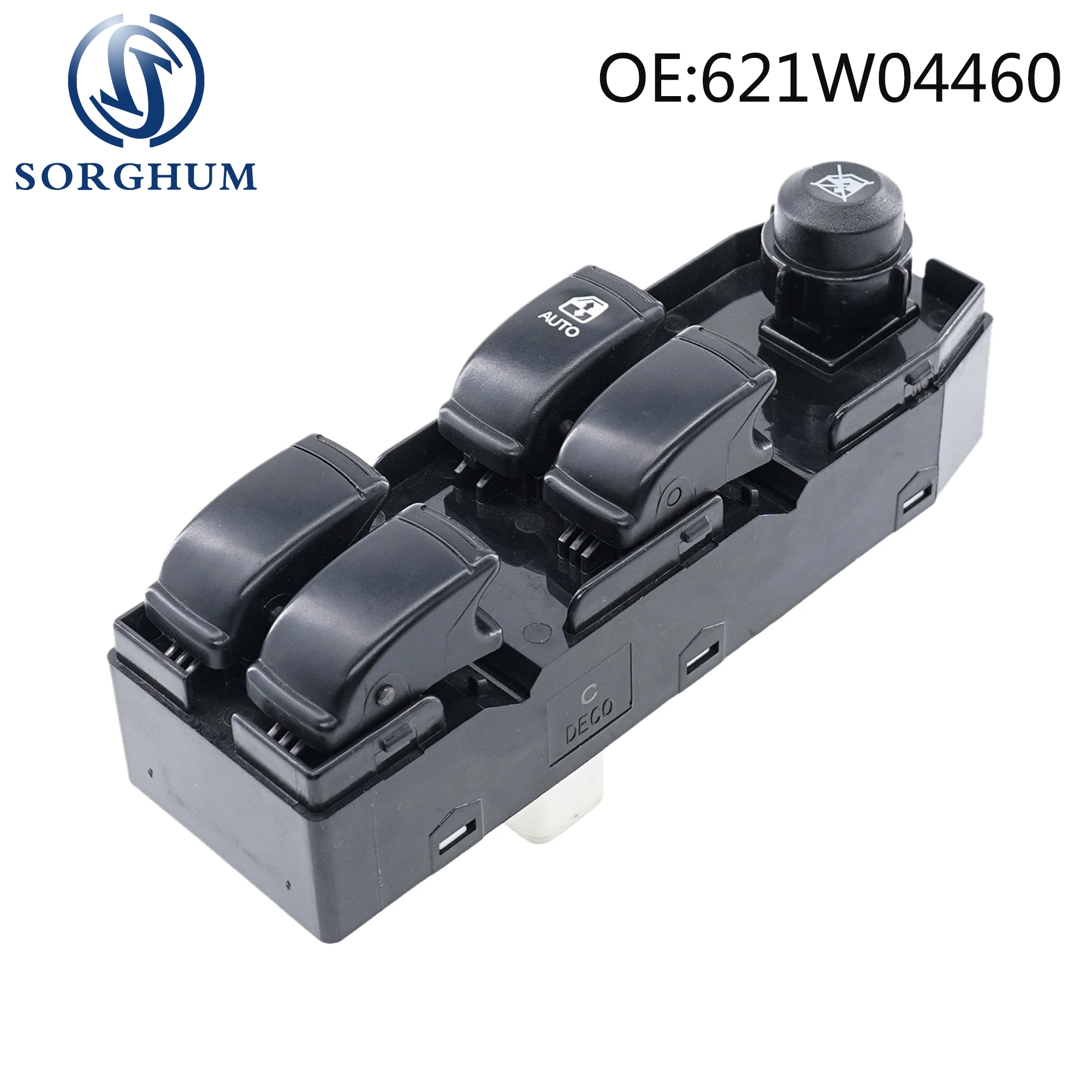 Sorghum Left Driver Side Power Master Regulator Window Control Switch Button 621W04460 For Suzuki Forenza 04-08 Car Accessories sorghum new 68183752ae for dodge challenger 2015 2016 2017 master power window control switch glass lifter regulator 68183752ac