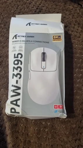 Attack Shark X3Pro Wireless Gaming Mouse 26000DPI Tri-Mode photo review