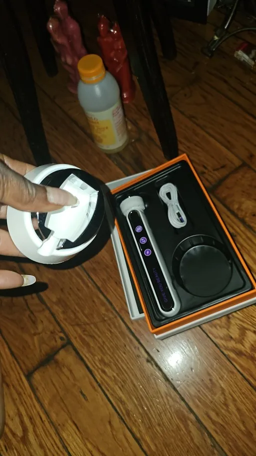 360° GlowPro – 3-in-1 RF-Heizung & EMS Gesichtsmassagegerät für straffe, jugendliche Haut photo review