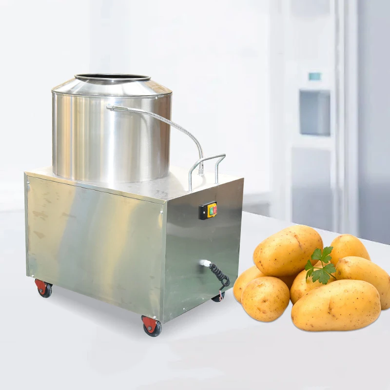 

Fruit and Vegetable Peeler Taro Sweet Potato Peeling Machine Automatic Small Commercial Manufacturers Direct Tapioca Cleaning
