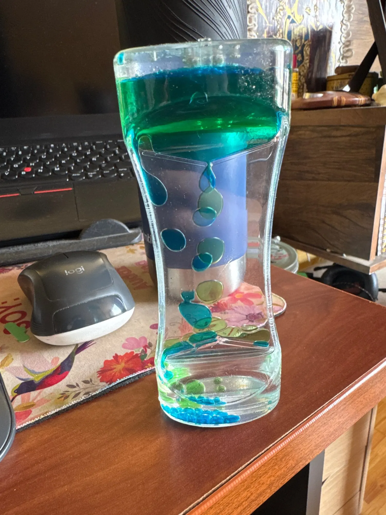 Liquid Motion Bubbler Hourglass Timer photo review