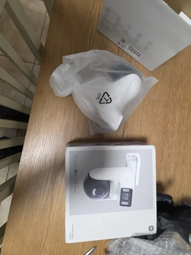 XIAOMI New Outdoor Camera 4 Dual Camera Version，360° 5MP 3K，Audible Visual Alarm，Two-Way Audio，IP66，Chinese Version With Adapter photo review