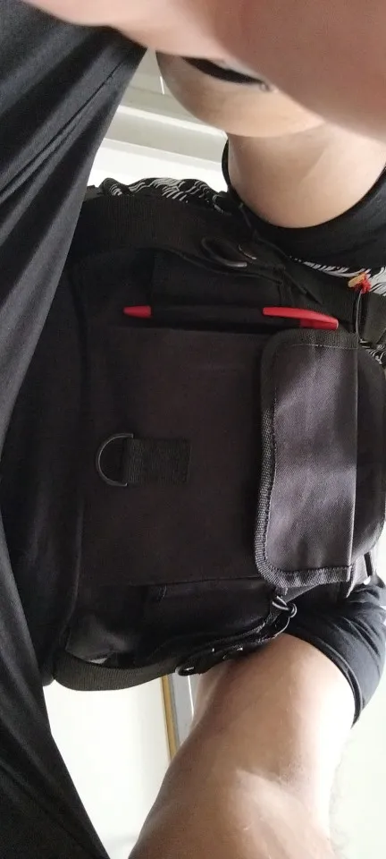 Chest Bag Functional Tactical Streetwear Bag photo review