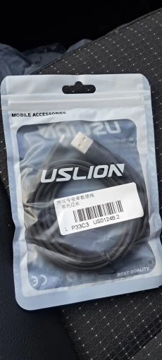 USLION 3A Micro USB Cable Fast Charging for Samsung Xiaomi Huawei Realme OPPO Android Mobile Phone USB Data Wire Cord 0.5/1/2/3M photo review