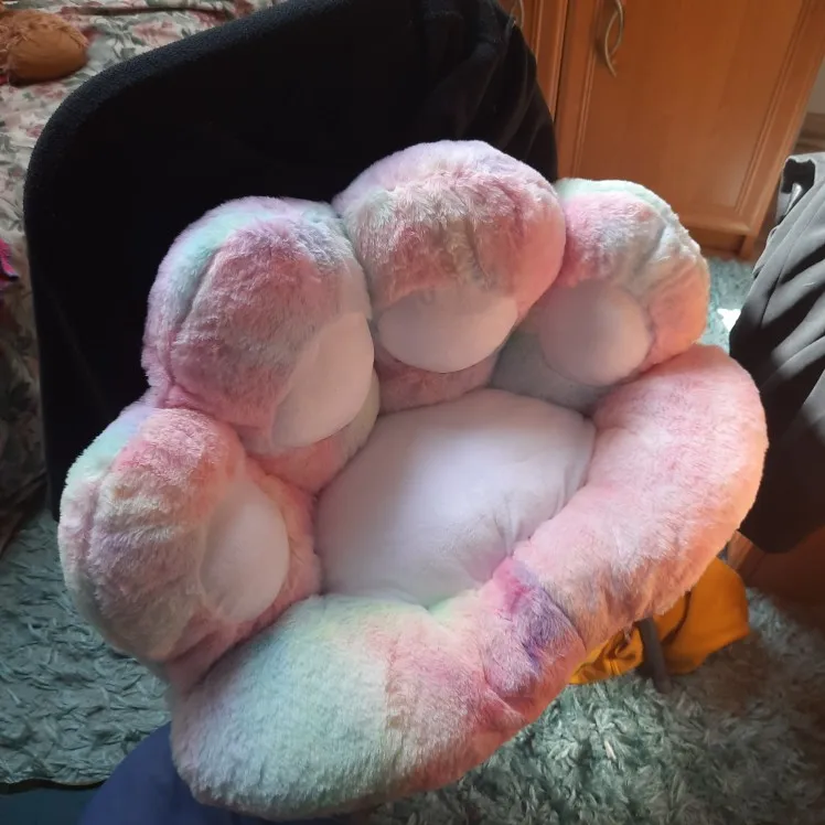 Paw Fur Animal Cushion Plush