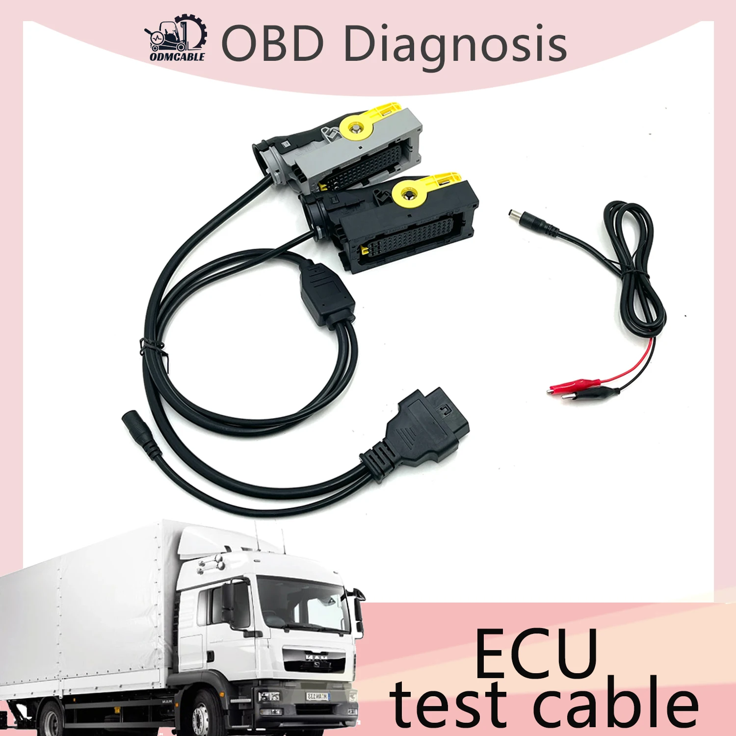 

For V-olvo/Mack ECU programming test cable Engineering Heavy Duty Harness Compatible For V-olvo/Mack ECU programming test cable