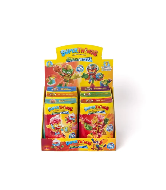 SuperThings Kazoom Kids Battle Sand and Surprise Set, 16 Sets