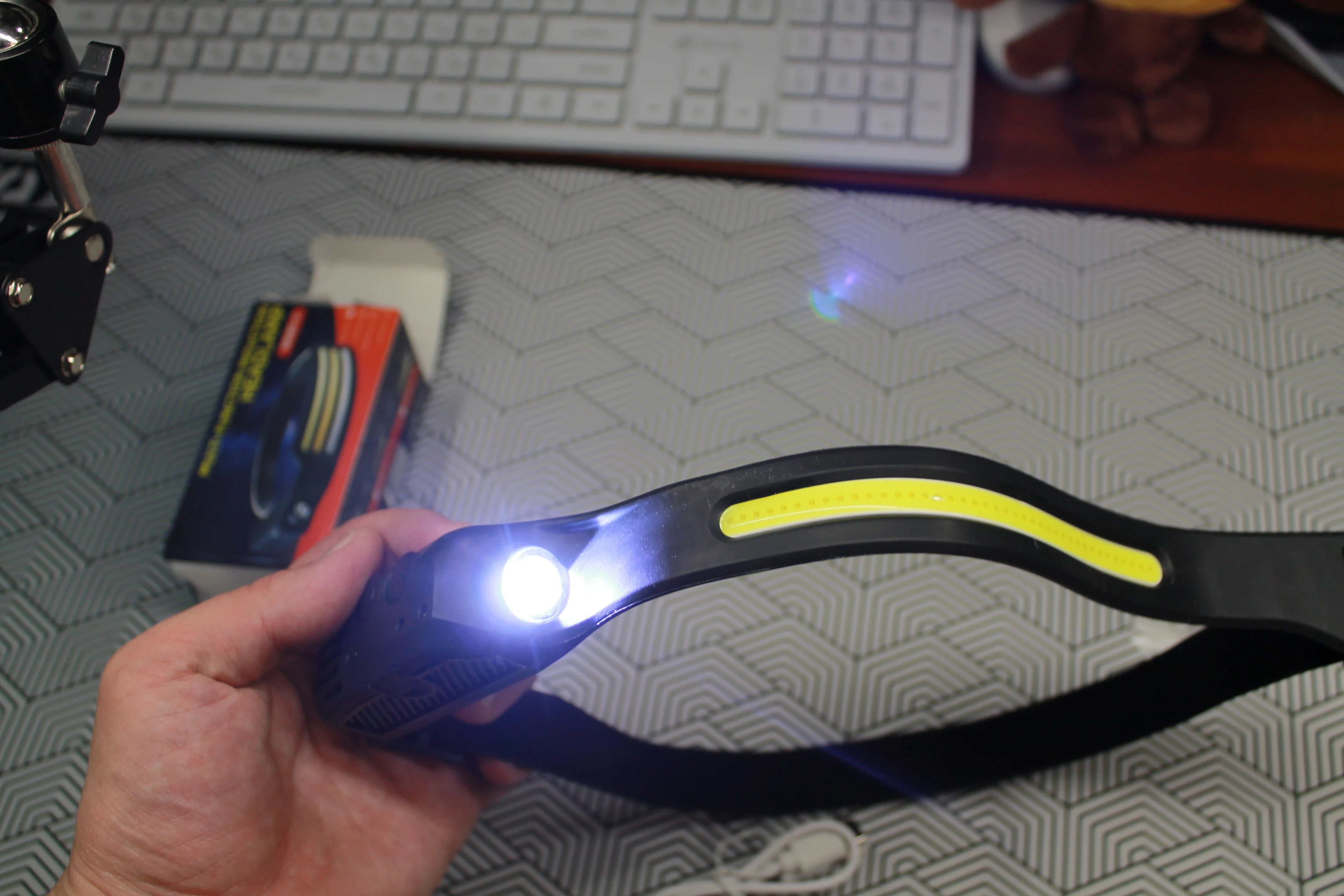 Powerful Rechargeable Bright Lightweight Headlamp